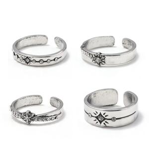 游戏乙女恋与深空开口戒指 黎深和沈星回情侣恋爱对戒 情人节礼物