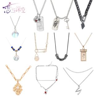 深空周边夏以昼阴刻苹果项链秦彻祁煜同款红枫季节小鱼吊坠