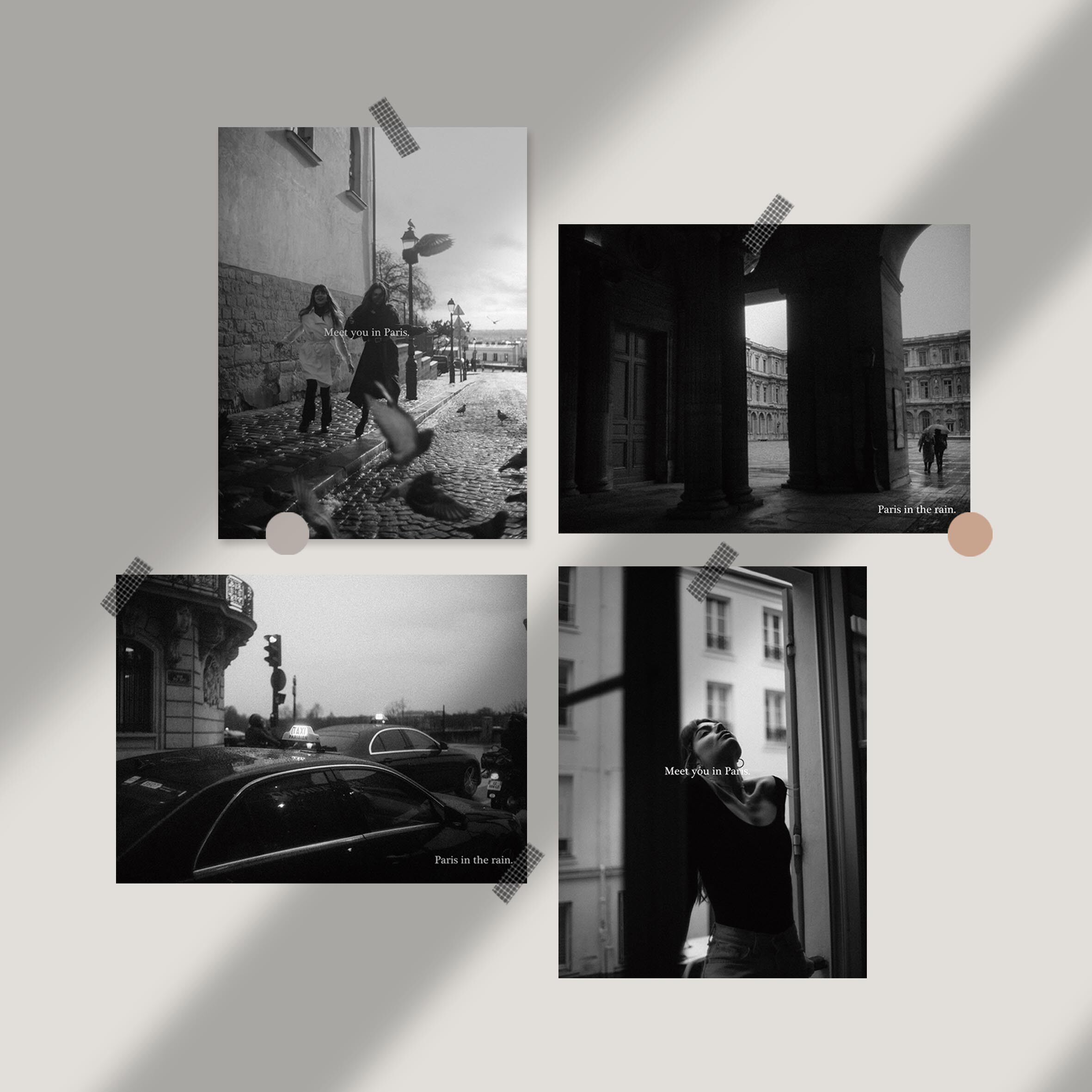 artdeplab巴黎雨夜直播墙饰杂志