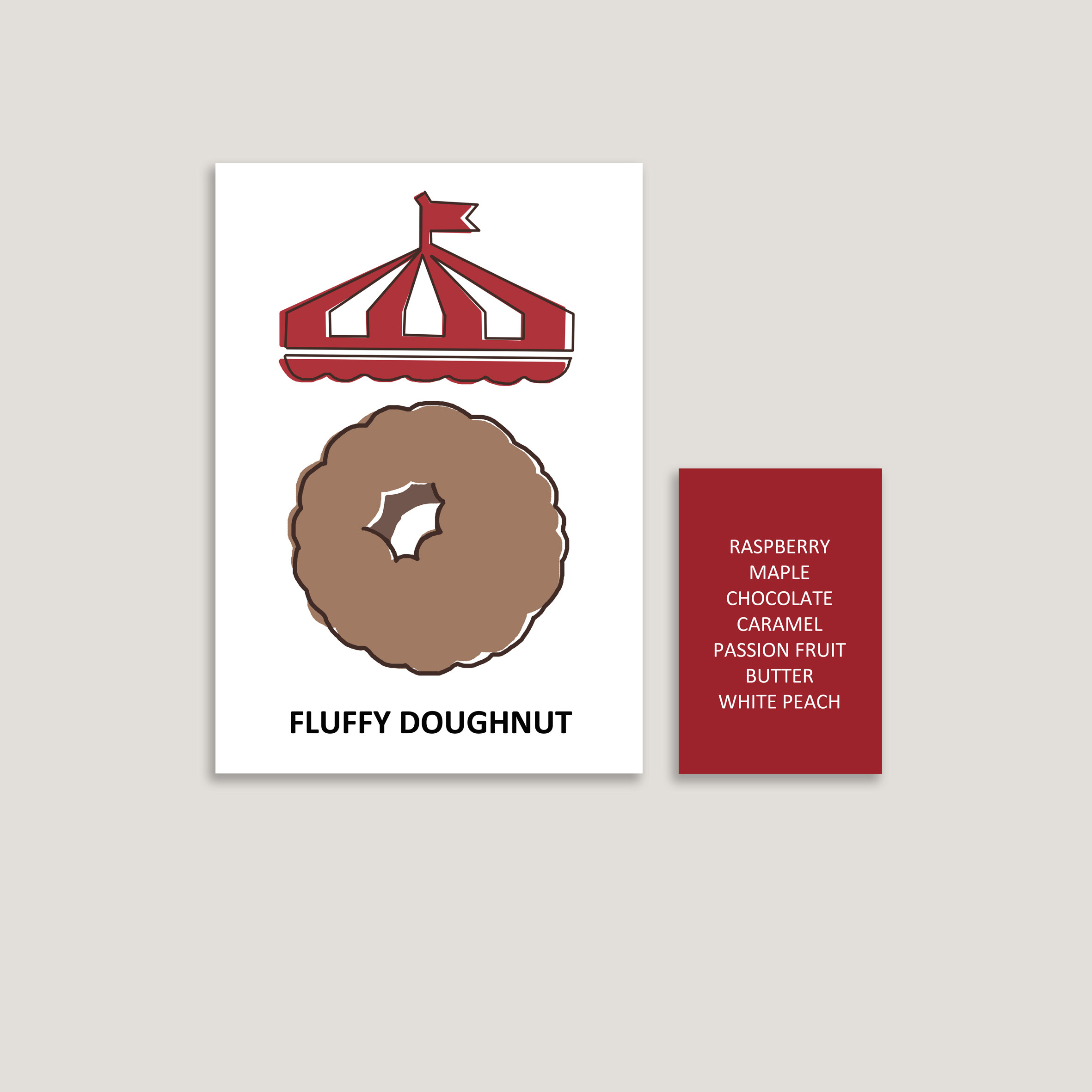 artdeplab复古色系咖啡厅海报