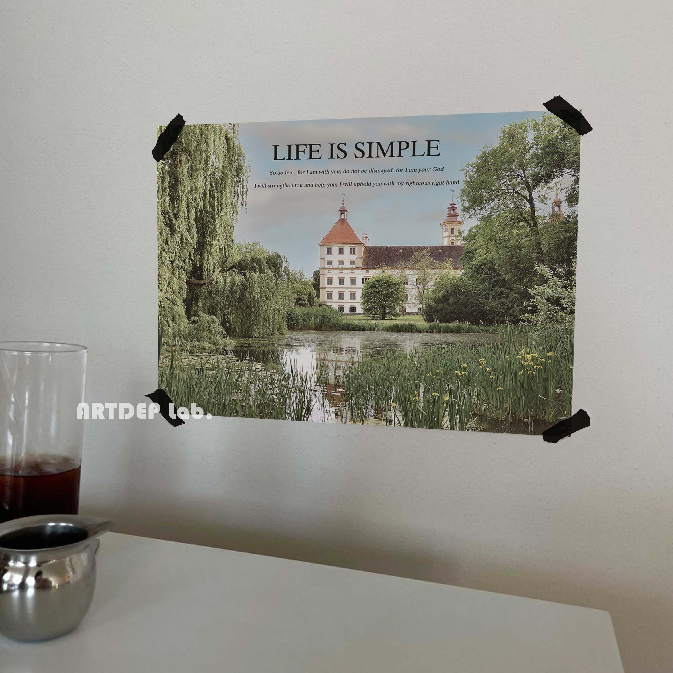 复古文艺装饰画纸质海报