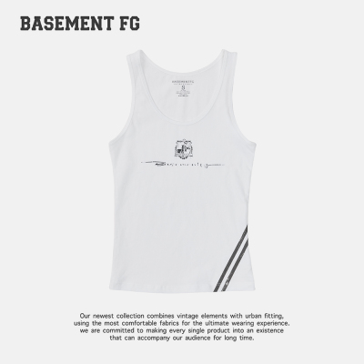 BASEMENT FG美式复古简约百搭修身显瘦吊带背心251010233005