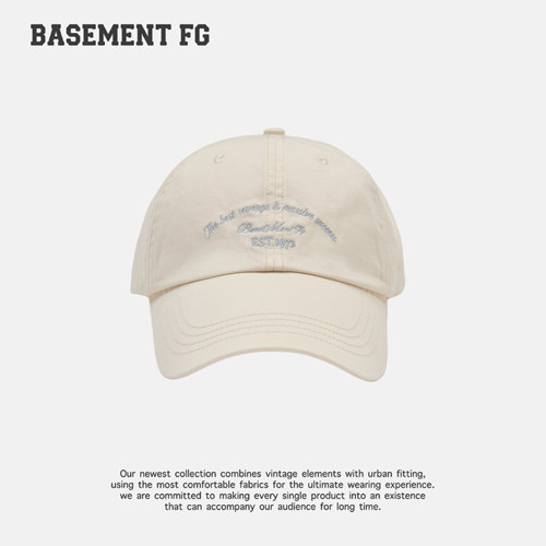 BASEMENT FG美式复古简约百搭休闲棒球帽254010034009