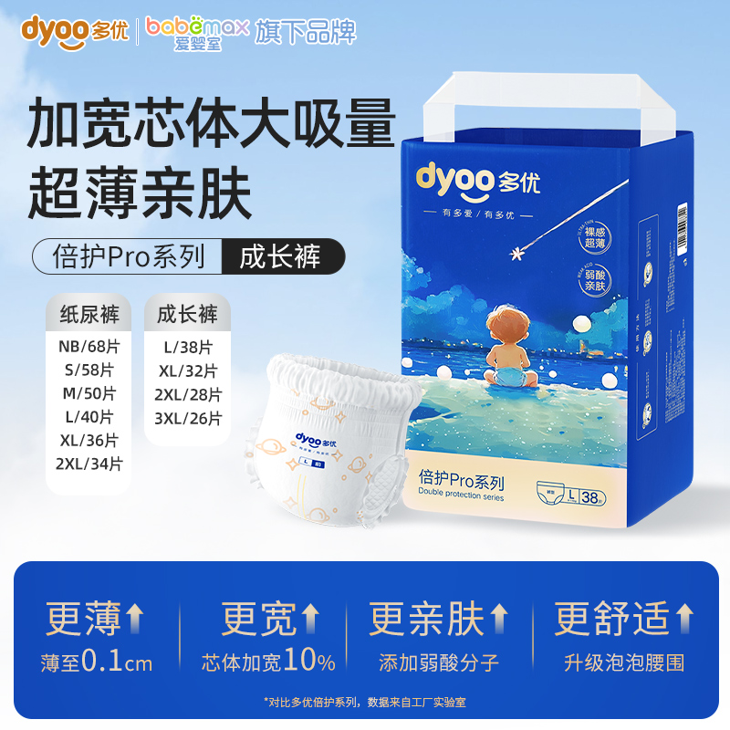 倍护Pro系列裤型纸尿裤