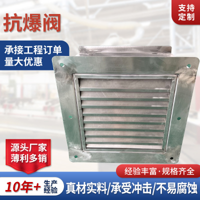 新款直供304不锈钢抗爆阀