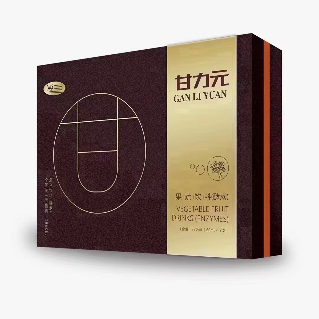 依江春恒谦泰甘力元肝力元果蔬酵素饮料12支实体店正品发货