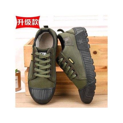 解放鞋帆布新款劳保鞋透气耐磨户外建筑工地防滑橡胶作训鞋爸爸鞋