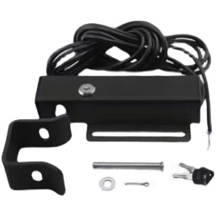 平开门电机电锁侧装锁单开门锁卡扣锁八字开门机锁门器