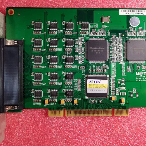售前询价宇泰 UT-7516 工业级PCI转十六口RS－232多