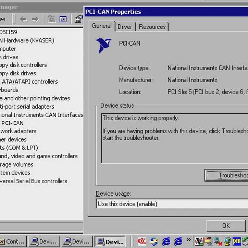 售前询价National Instruments PCI-CAN 184726E-11 测试