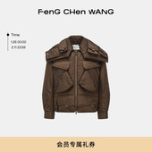 25秋冬可拆卸领棉服外套工装 FengChenWang 夹克男女款