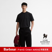 T恤 新年限定 Wang Barbour Chen 黑色短袖 Feng 龙马精神