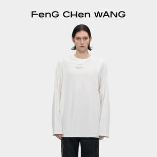 打底衫 世界冠军同款 FengChenWang解构主义2合1休闲长袖