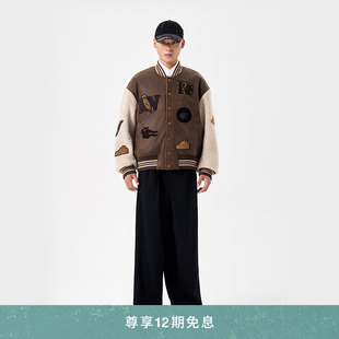 FengChenWang25秋冬夹克棒球服男女同款 明星同款 外套 12期免息