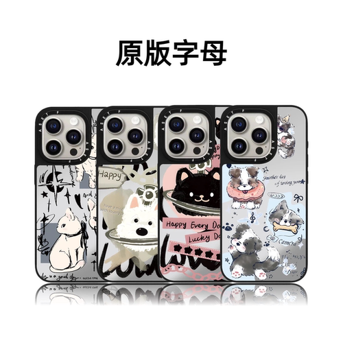 CASETiFiY联名西高地狗狗17pro适用于iPhone16promax苹果15plus手机壳14磁吸13卡通12可爱防摔华强北平替潮女