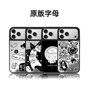 CASETiFiY联名Social Battery社交电量17pro适用于iPhone16promax苹果15plus手机壳14可爱13磁吸华强北平替女