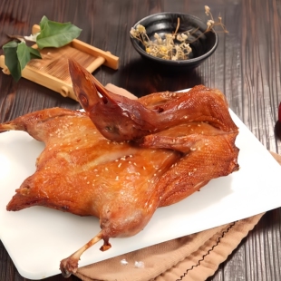 丰收日脆皮香酥鸭600g*2袋年夜饭烧鸭酥脆烤鸭特色鸭肉半成品年货