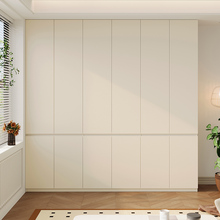 国补定制实木书柜一体客厅靠墙置物柜平开门书房整墙书架储物柜子