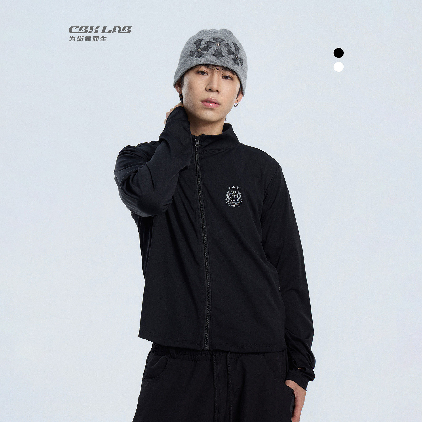 CBXLAB男装速干反光印花编舞外套