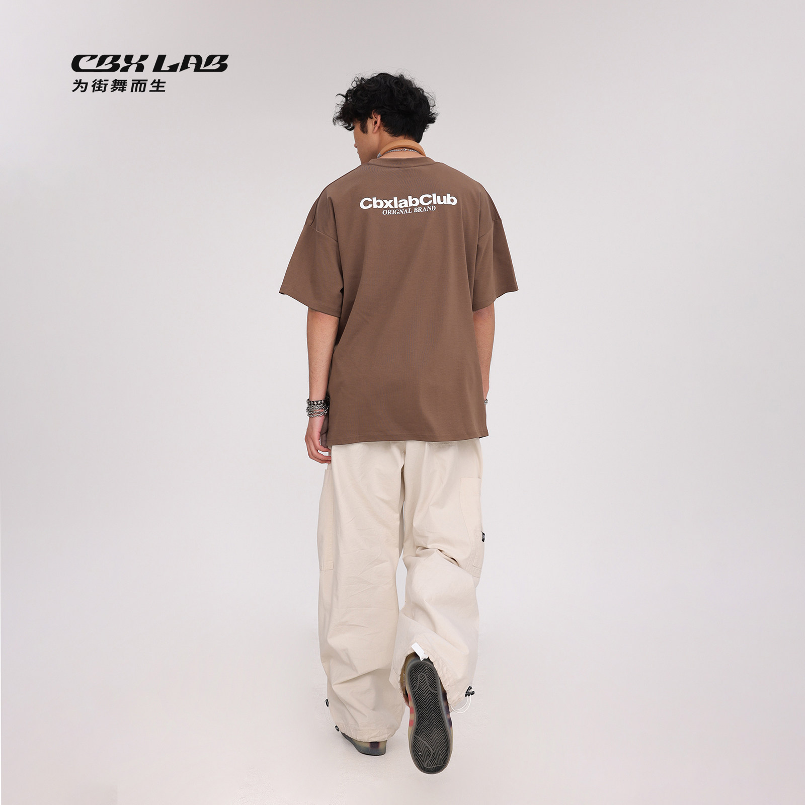 CBXLAB街舞潮牌街舞风嘻哈T恤男
