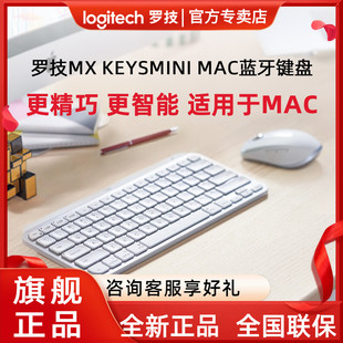 mac无线蓝牙键盘办公迷你背光苹果 罗技大师系列MX Keys Mini for