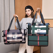 女生短途旅行包女大容量轻便可折叠手提行李包待产包收纳袋健身包