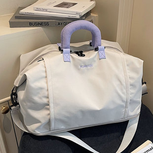 短途旅行包女轻便手提包大容量登机包收纳袋防水出差旅游行李包女