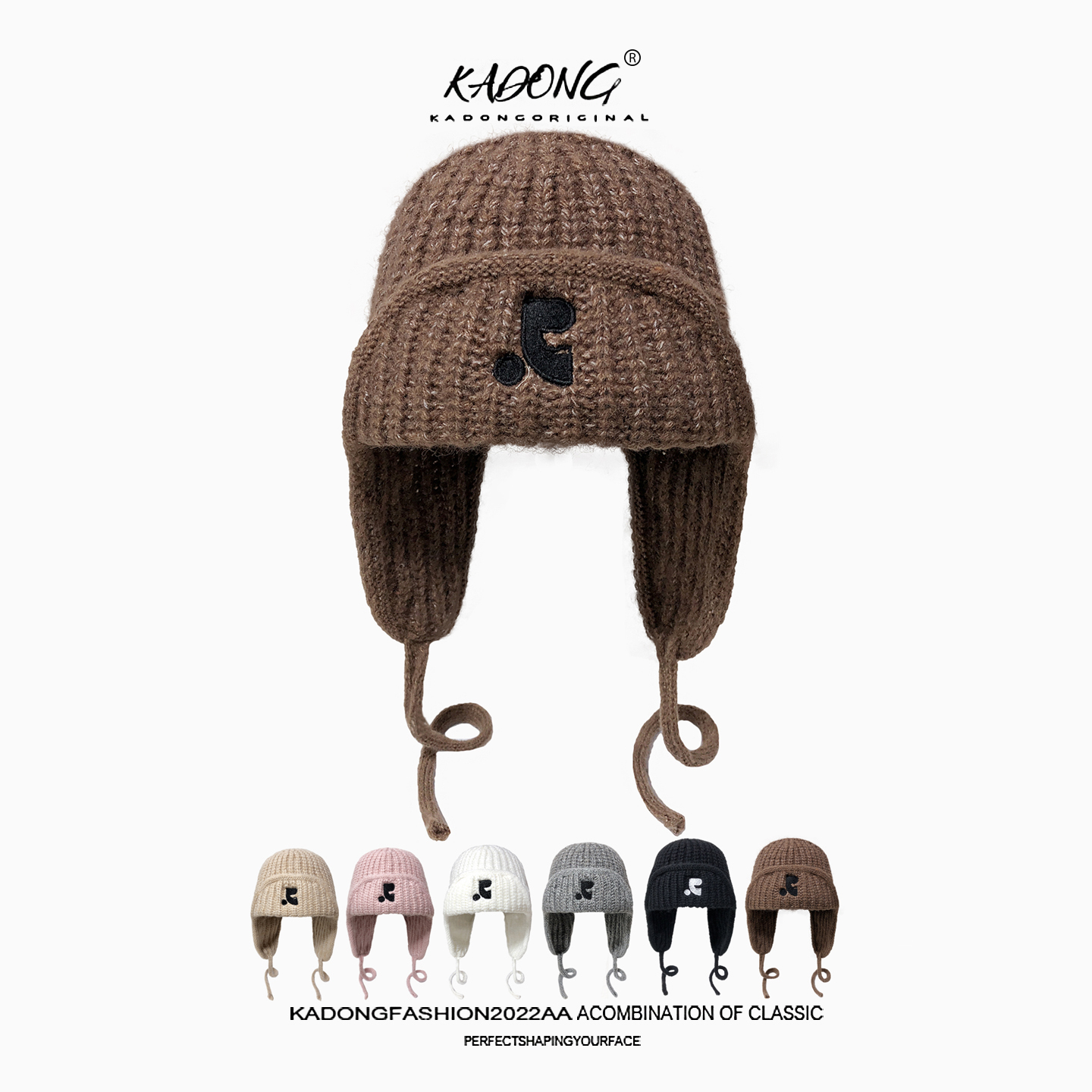 韩国护耳保暖毛呢飞行员帽雷锋帽旅游防风防寒加厚显脸小百搭冬款