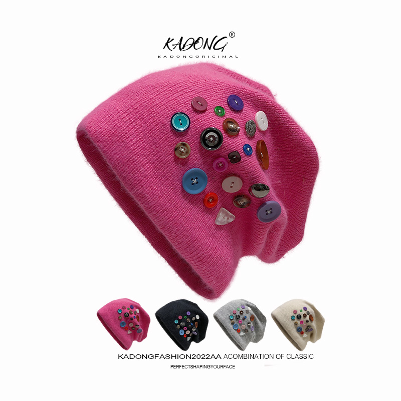 堆堆帽逛街女秋冬天显脸小