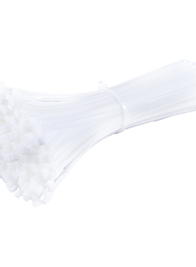 信霆 XTZD3X80A 塑料扎带自锁式尼龙扎带 3*80mm 200条/包 白色