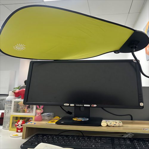 办公室工位遮光板空调挡风板遮阳板防直吹强光隔热打工人上班专用