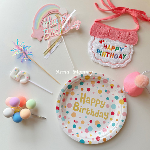 宠物狗狗猫咪生日派对围巾