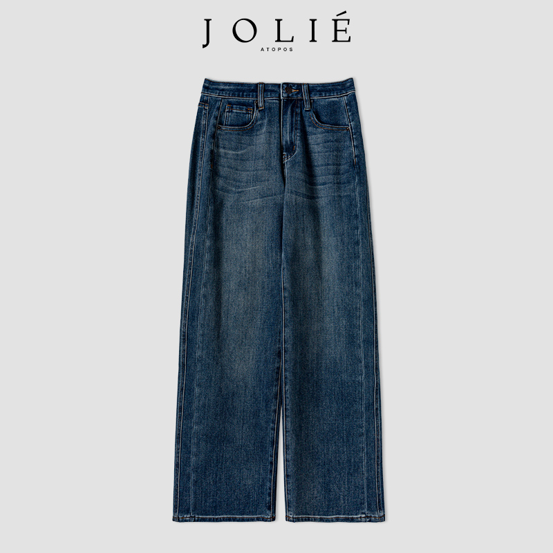 【茱莉轻奢粉丝专享】牛仔裤MLE2213K后拍接受劝退