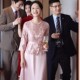 高贵品牌喜婆婆婚宴装 高贵轻奢年轻喜妈妈婚宴礼服连衣裙 2025新款