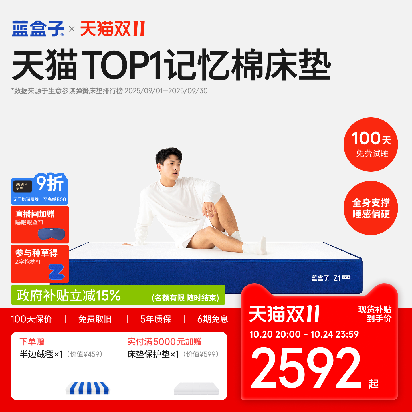 蓝盒子Z1小石头｜偏硬款强支撑