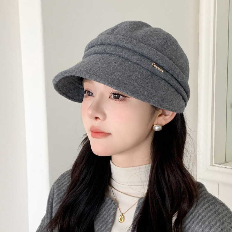 鸭舌帽女秋冬新款复古时尚百搭气质渔夫帽女士优雅盆帽保暖显脸小,服饰配件/皮带/帽子/围巾,帽子,淘宝优惠券,粉丝福利购,淘宝优惠卷