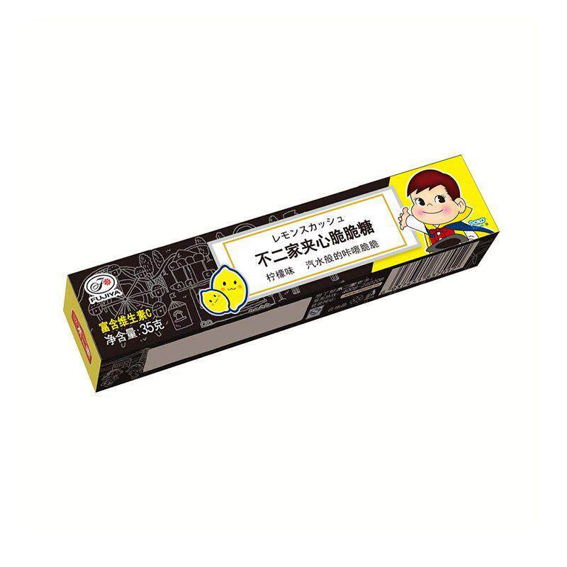 柠檬夹心脆脆糖40g一条圣诞节年货节礼物糖果零食休闲食品