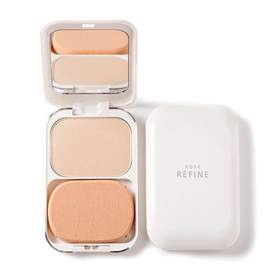 kose高丝粉饼正品高丝莱菲粉饼保湿控油官方细腻干湿两用405简装