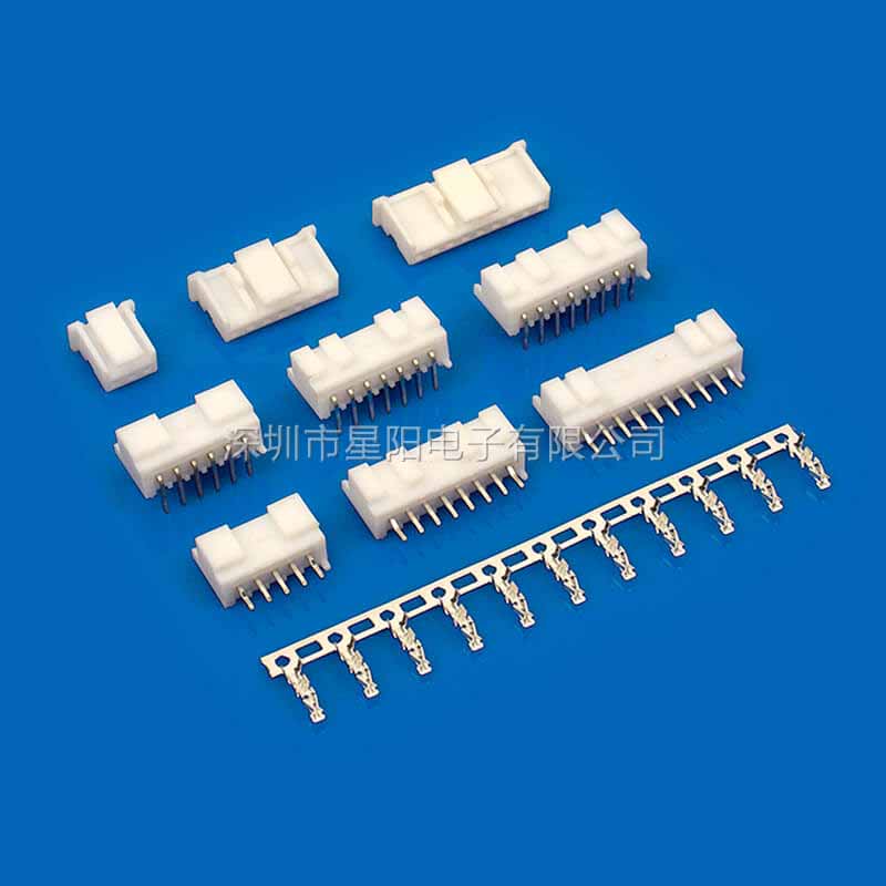 B06B PASK 1N GW P B6B LF SN 连接器接插件胶壳直针弯针座公头母