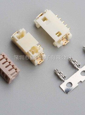 DF13B 12P 1.25V 21 连接器接插件胶壳直针弯针座公头母头压线端