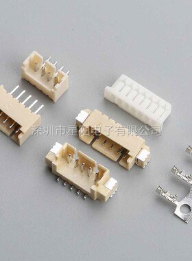 1734260 8 连接器接插件胶壳直针弯针座公头母头压线端子线立式卧