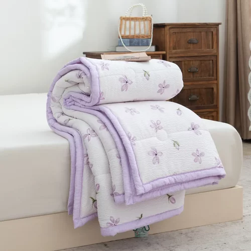 2026新春泡泡双层纱亲肤四季被