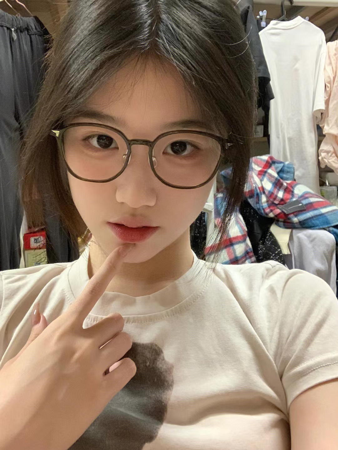 眼镜框天才眼镜狗黑框素颜显嫩