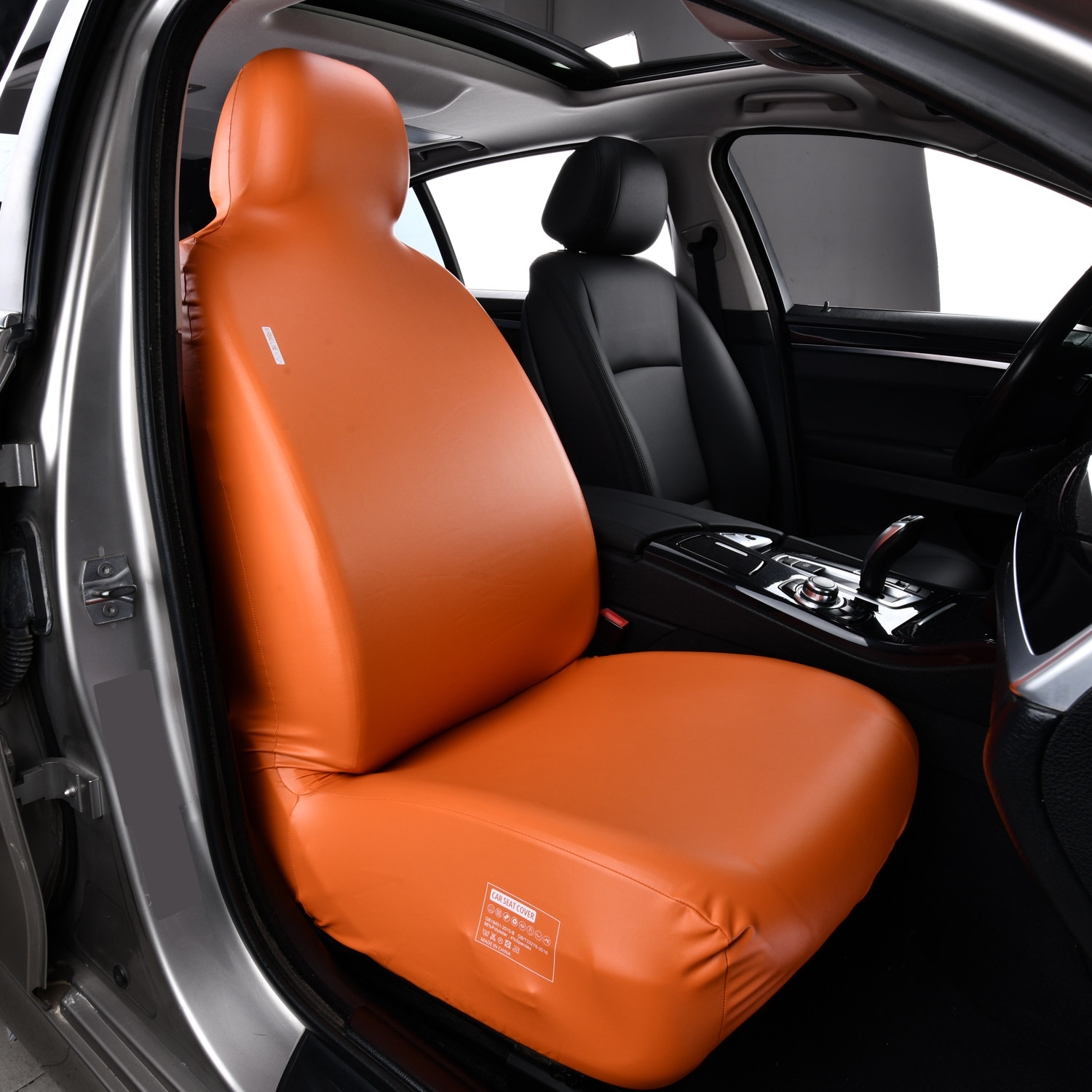 通用型汽车坐垫套PU座椅罩前排全包围万能薄透气防尘脏四季专用