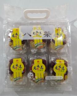 宁夏吴忠宁茗香手工八宝盖碗茶80g*12袋小袋玫瑰酱独立包装