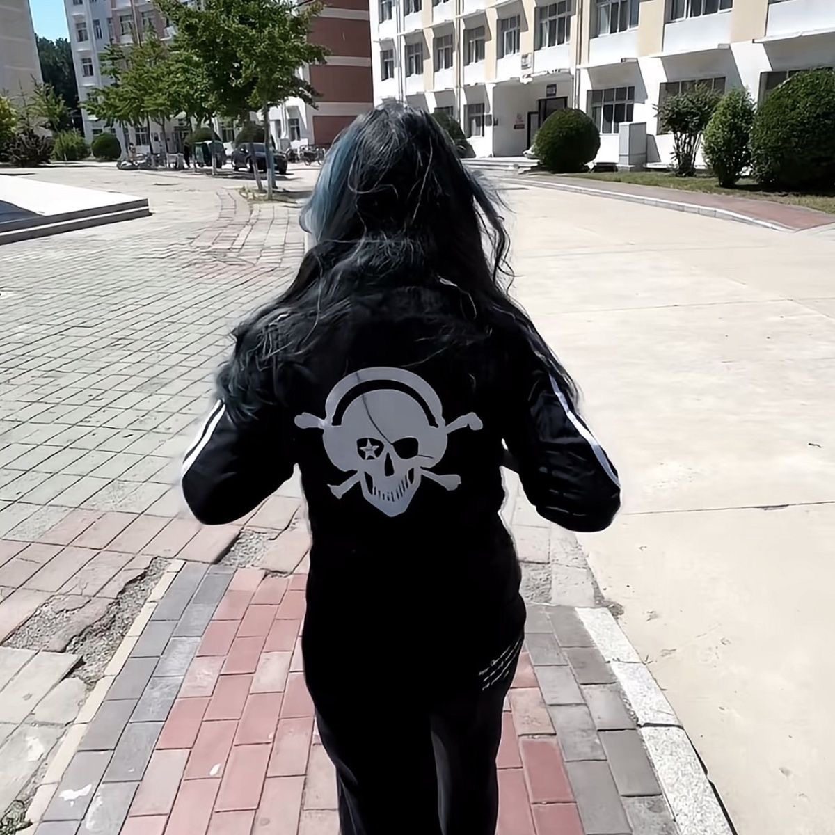 韩亿队服骷髅军团夹克