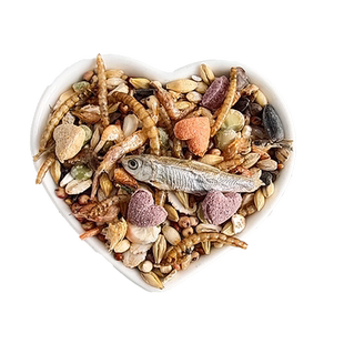 海鲜仓鼠粮食面包虫鱼虾干仓鼠饲料金丝粮熊仓鼠主粮400ml