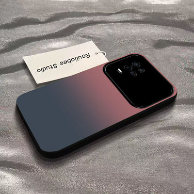 黑粉渐变适用OPPOK9x手机壳K9防摔网红保护套K9s可爱软壳K9x简约创意