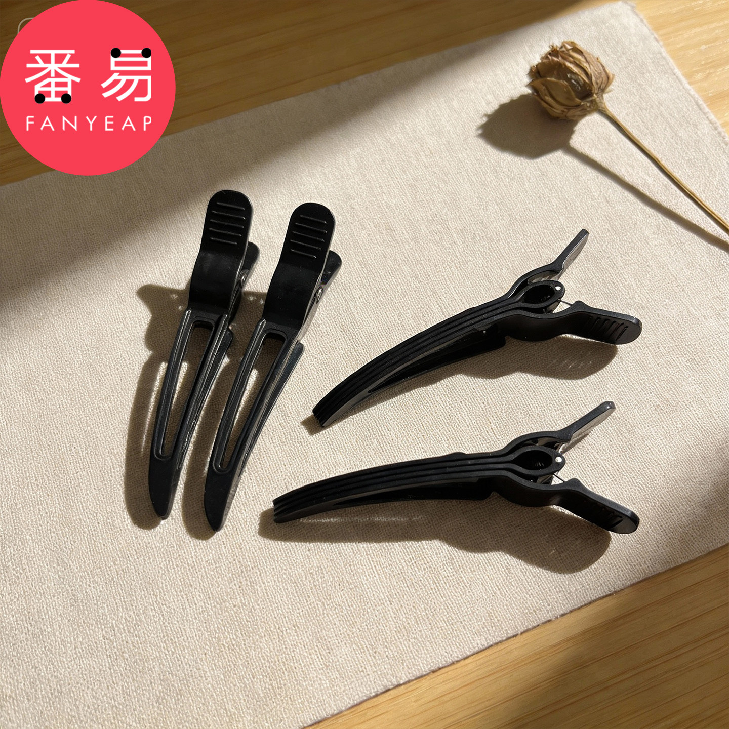 发夹/蓬松D1pn008-八字刘海定型夹发根定位夹子鸭嘴夹发卡发夹图片