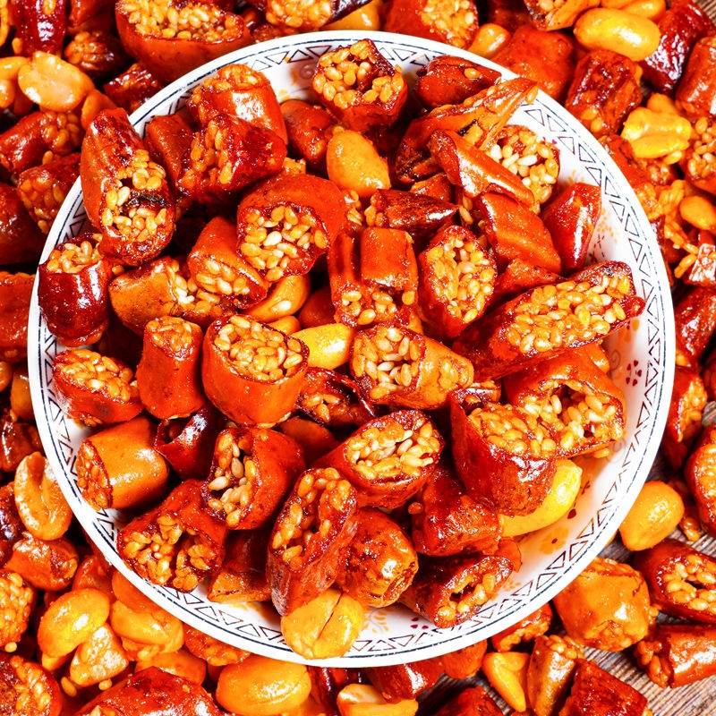 黄飞鸿香脆椒香辣酥黄飞红脆辣椒麻辣花生下酒菜微辣零食小吃即食